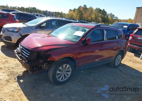 2019 Volkswagen Tiguan 2.0T Se/2.0T Sel/2.0T Sel R-Line/2.0T Sel R-Line Black из США, поврежденный, VIN 3VV3B7AX2KM044966